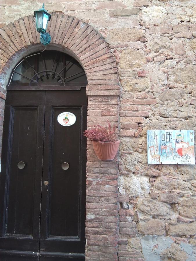 L'Apparita Camere Pienza Eksteriør billede