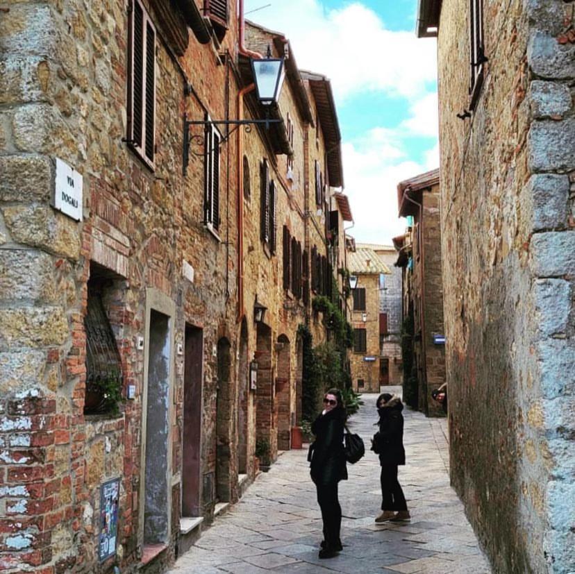 L'Apparita Camere Pienza Eksteriør billede
