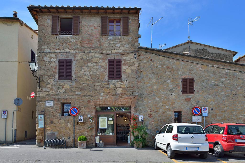 L'Apparita Camere Pienza Eksteriør billede
