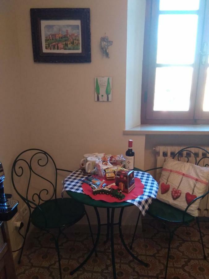 L'Apparita Camere Pienza Eksteriør billede